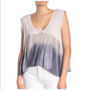 NWT Free People Lilac Fog Combo Top M